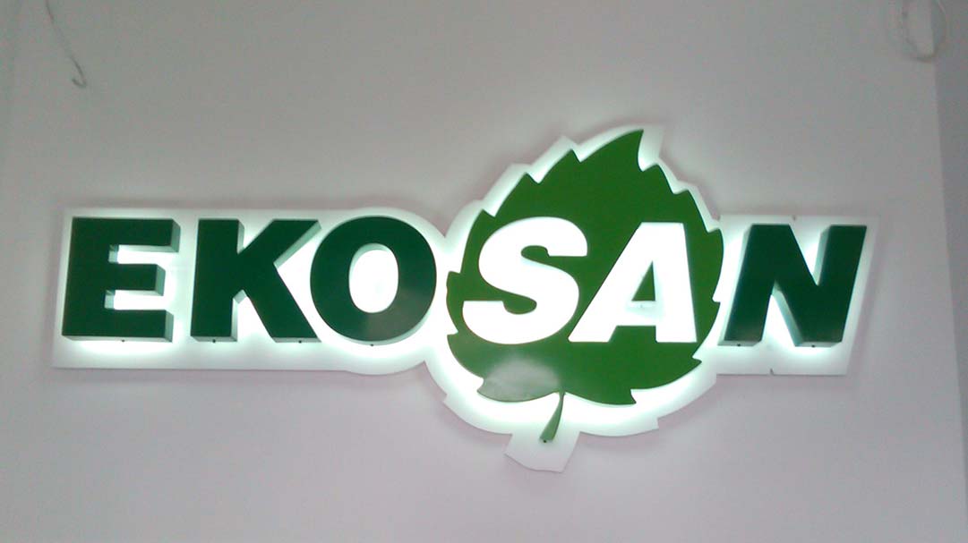 aluminijum 3d natpis slova nixel reklame beograd